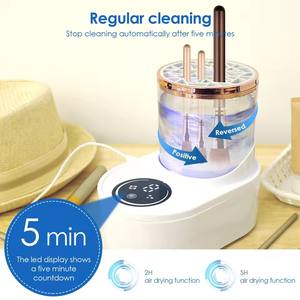 Máquina de Limpieza Automática de Brochas de Maquillaje, Herramienta para Limpiar Uñas, Venta al Por Mayor - Product Image 2