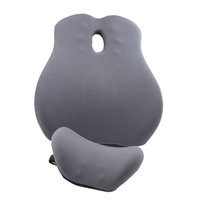 Chaise de jeu de bureau coussin de soutien lombaire pour voiture coussin de soulagement de la douleur au bas du dos coussin de voyage longue Distance en mousse à mémoire de forme
