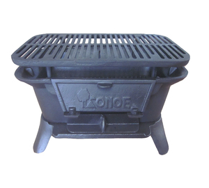 Sportsman portatile <span class=keywords><strong>barbecue</strong></span> Grill giardino Patio cortile caminea griglia <span class=keywords><strong>barbecue</strong></span> in ghisa da campeggio all'aperto griglia a carbone - Product Image 1