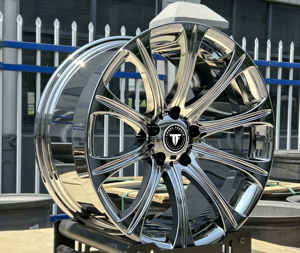 Rines Cromados Estilo 166m para Autos de Pasajeros, 19x8.5 19x9.5, Ruedas Forjadas para BMW Serie 5 y 6, M5, M6, 550i, 650i, E61, <span class=keywords><strong>E60</strong></span>, E63, E64 - Product Image 4