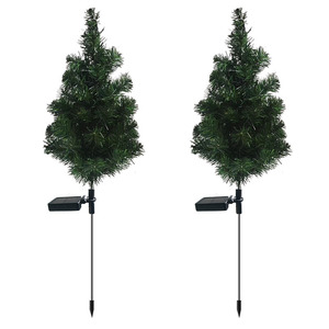 Solar Christmas <b>Tree</b> Lights Outdoor <b>Led</b> Garden Decor Waterproof Solar Powered Portable 2 Year Warranty - Product Image 5