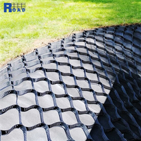 Stabilisateur de gravier pehd geocell béton geo web pehd geocell texturé et perforé