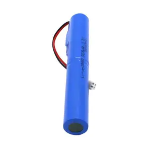 대용량 재 충전식 5200 MAH 리튬 배터리 팩 3.7V 18650-2P 긴 스트립 모양의 배터리 팩