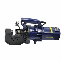 Machine de poinçonnage hydraulique portative RUNSUN, double tension 110V/220V, pour le traitement des plaques métalliques et des profilés en acier