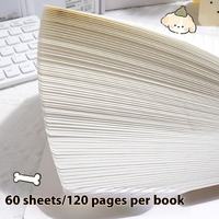 Carnet à spirale de dessin animé en stock A5 B5 120 pages pour collégiens/lycéens, cahier d'exercices, papeterie, cahier scolaire