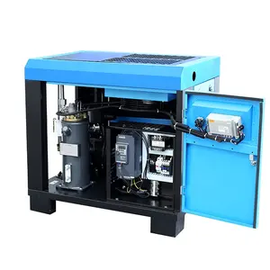 15Kw 20Hp 10Bar Silent Energy Saving Vsd Industrial Rotary Screw Air Compressor With Ce