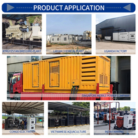 Générateur diesel mobile sur remorque 60Hz 40kVA 50kV 60kVA avec moteur à châssis ouvert, ATS et démarrage à distance 220V-240V