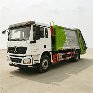 Nuevo Camión Compactador de Basura SHACMAN Delong de 14 Metros Cúbicos, Vehículo Diésel para Eliminación de Residuos Sanitarios con Alta Tasa de Compresión - Product Image 4