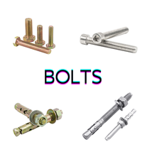 Customized Metric Threaded Rods M6 M12 Galvanized Din975 Black Plain Stainless Steel Stud Bolt for Heavy Building