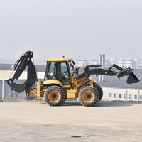 New Wheel Loader Backhoe With Weichai Engine Attachments Front Backhoe Loader for Sale Original Quality Guaranteed