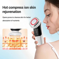 Appareil facial pas cher masseur facial usage domestique peau serrant la machine luminothérapie pour le lifting du cou des yeux du visage