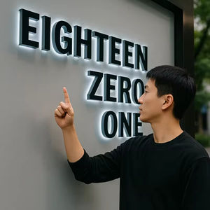 Letreros LED 3D Personalizados para Decoración de Escritorios de Negocios, Tiendas y Señalización de Iluminación para Empresas - Product Image 4