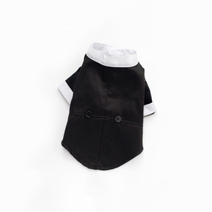 Otoño Invierno lujo transfronterizo ropa para mascotas clásico poliéster ropa Formal sólido esmoquin para caballero perros gatitos para - Product Image 3