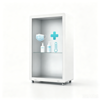 Écran holographique transparent intelligent YINGTOUCH de 55 pouces, vitrine interactive commerciale sur pied pour les centres commerciaux