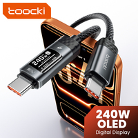 Cable USB C Multiprotocolo Universal Toocki, Compatible con Carga Estable y Transmisión de Datos para iPhone, Samsung y Tabletas