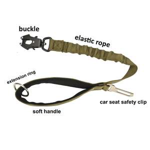 Correa de Seguridad para Mascotas de Nailon Ajustable, Ecológica, Sublimable, con Asa Acolchada, Reflectante y Elástica - Product Image 3