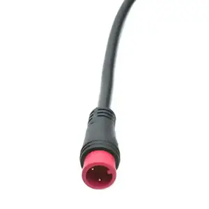 Fabricante personalizado M6 M7 M8 conector de cable LED de metal impermeable 2 3 conector de 8 pines para tira de luz LED