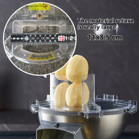 Mond.uk M1 300kg/uur Commerciële Elektrische Groenten- en Fruit snijmachine voor Kantines, Restaurants en Keukens