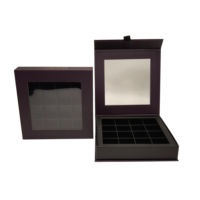 Luxuriöse, individuell gestaltete, umweltfreundliche Geschenkboxen in Buchform aus Kunstdruckpapier mit Magnetverschluss und Heißprägung für Schokolade und Lebensmittel.