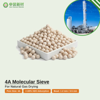 Tamis moléculaire 4A, zéolite 4A, pureté 98%, adsorbant industriel, déshydratant, agent chimique auxiliaire, purification de l'eau, marque SAINT
