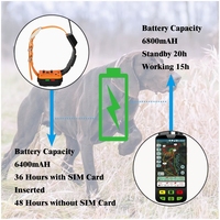 Traceur GPS pour chien de chasse longue portée, étanche IP68, avec positionnement en temps réel pour les activités de chasse en plein air