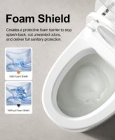 WC intelligent moderne sans réservoir, cuvette monobloc, bidet électrique intelligent pour appartement