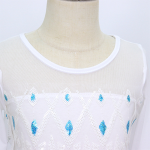 <span class=keywords><strong>Vestito</strong></span> da Principessa <span class=keywords><strong>Elsa</strong></span> per Bambine, Abito da Festa, Costume Natalizio, <span class=keywords><strong>Vestito</strong></span> per Cosplay - Product Image 5