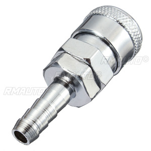 2 ensembles de 4 connecteurs rapides mâles et femelles de 8 mm pour tuyau de gaz, buse en cuivre, pour caravane et barbecue SH+PH - Product Image 3
