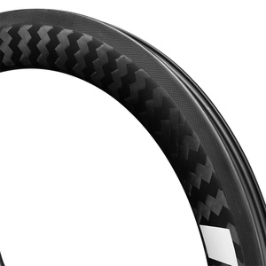 카본 파이버 3 스포크 BMX 휠 V 브레이크 <span class=keywords><strong>25mm</strong></span> 접이식 자전거 휠 미니 자전거 휠 - Product Image 5