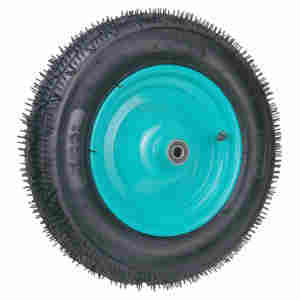 Hanak Factory 13 pulgadas 3,00-8 caucho neumático <span class=keywords><strong>rueda</strong></span> sólida <span class=keywords><strong>carretilla</strong></span> Ruedas Neumáticos resistentes al desgaste - Product Image 1