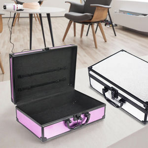 Estuche vacío de aluminio <span class=keywords><strong>para</strong></span> <span class=keywords><strong>maquillaje</strong></span>, cajas de <span class=keywords><strong>maquillaje</strong></span>, profesional, belleza, <span class=keywords><strong>caboodles</strong></span>, clásico, personalizado - Product Image 1