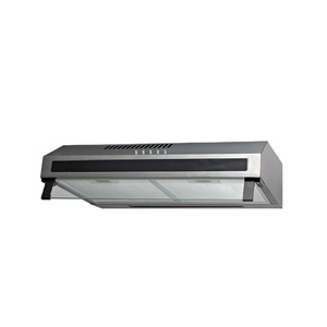 <span class=keywords><strong>Hotte</strong></span> de cuisine encastrable slim 90 cm en acier inoxydable avec éclairage LED et faible niveau sonore - Product Image 1