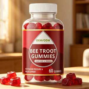 Nuevo Producto OEM Premium: Masticables de Remolacha con CoQ10, Extracto de Semilla de Uva, Vitamina C, B12, Óxido Nítrico, Vasodilatación, Energía, Certificado ISO - Product Image 5