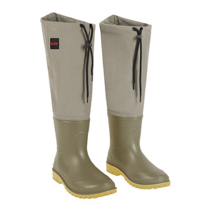 Bottes de pêche à la <span class=keywords><strong>mouche</strong></span>, de canyoning et de travail agricole unisexes, multifonctionnelles, de haute qualité, réglables, imperméables, en PVC, hauteur genou - Product Image 6