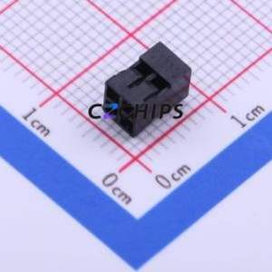 511100460 Housing (Wire-to-Board / Wire-to-Wire) P=2mm Connector ( Jack Structure: 2x2P )( Pitch: 2mm )( Row Spacing: 2mm ) - Product Image 1