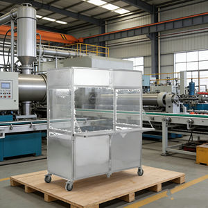 <b>Fold</b>-up Portable Stainless Steel 4-Wheel Food Cart for <b>Coffee</b> Ice Cream Snack Hotdog Candy Mobile Business - Product Image 2