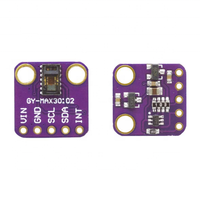MAX30102 Modul Sensor Detak Jantung & Oksigen Darah - Papan Pengembangan dengan Pemasangan Standar