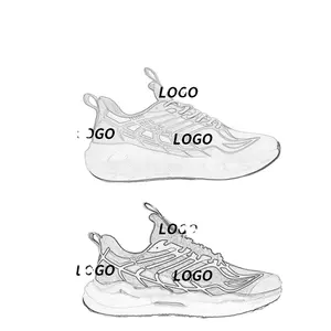 OEM factory price unisex adult custom black gym sneakers men running shoes women runner shoes With Your Best Choice