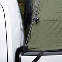 Tente de camion robuste imperméable OEM/ODM, style tactique, pour benne de pick-up avec auvent, ajustement universel pour F150 Silverado Ram Tundra