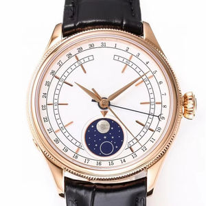 Montre Phases de Lune Or Rose Tendance 2025 – Étanche et de Qualité Supérieure – Vente en Gros - Product Image 1