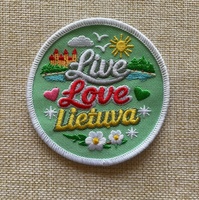 Appliques brodées personnalisées, patchs de créateur, logo 3D en lettres, à coudre ou thermocollants, pour vêtements