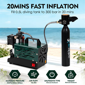 <span class=keywords><strong>Compresseur</strong></span> d'air PCP TUXING <span class=keywords><strong>mini</strong></span> portable à double refroidissement 300 bars 30 MPa 4500 PSI pour la chasse, les sports de plein air et le paintball, pour <span class=keywords><strong>bouteille</strong></span> de 0,5 L - Product Image 4