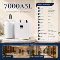 Diffuseur d'arômes intelligent Koeazy Large Space 7000A5L sans eau, à air froid, nébulisation, huile essentielle, électrique, portable, pour la maison et l'hôtel