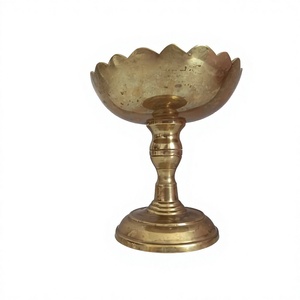 Cuenco decorativo de Metal con pedestal, cuenco para frutas, centro de mesa para decoración del hogar, cuenco para exhibición en mesa, cuenco para servir, decoración de boda - Product Image 5