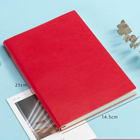 Carnet de notes en cuir PU relié rigide A5 avec logo imprimé en gros
