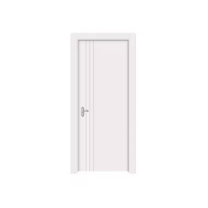 Puerta Interior Moderna con Acabado de Madera Clara, Aislamiento Acústico, Apertura Plana, Interruptor Manual, Puerta Completa - Product Image 2