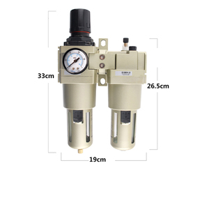 Unità di Trattamento Aria Compressa Serie AC5010: Lubrificatore, Filtro e Regolatore di Pressione per Compressori - Product Image 1