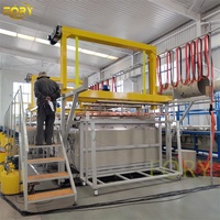 Ligne de zingage pour produits métalliques Équipement de galvanisation à chaud Machine de galvanoplastie