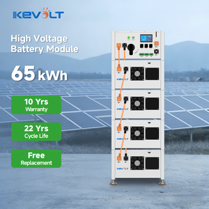 ระบบจัดเก็บพลังงานแสงอาทิตย์ KEVOLT แรงดันสูง 314Ah แบบติดตั้งบนชั้นวาง 65kWh ถึง 273kWh แบตเตอรี่ LiFePO4 - Product Image 1