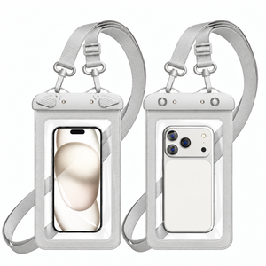 Borsa Impermeabile per <span class=keywords><strong>Telefono</strong></span> in PVC da 7,5 Pollici, Custodia Protettiva per Cellulare per Nuoto e Attività all'Aperto, Marsupio Impermeabile - Product Image 1